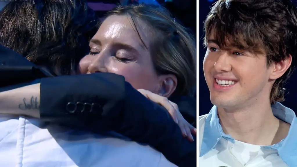 La emoción de Guillermina Valdés al ver cantar a su hijo Dante Ortega en Es mi sueño