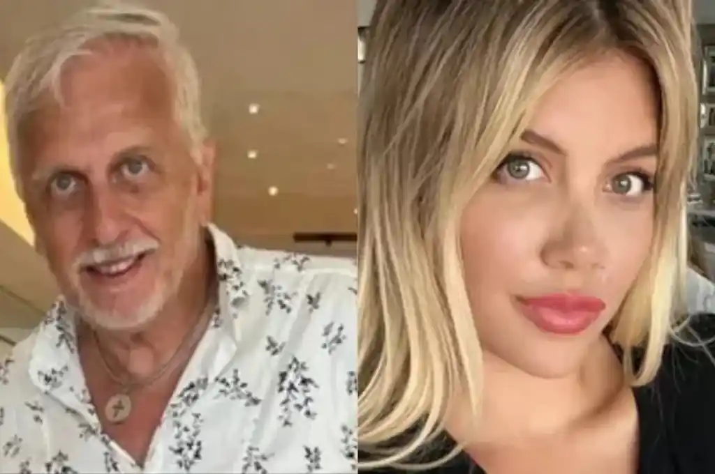 Andrés Nara conoció al nuevo amigo de Wanda