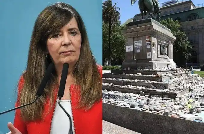 Gabriela Cerruti, sobre sus dichos del memorial de piedras en Plaza de Mayo: "Cometí un error; pido disculpas"