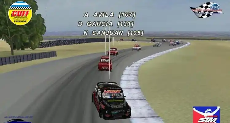 Sin carreras por la cuarentena, sampedrinos debutaron en el torneo virtual de TC 850 de Fedenor