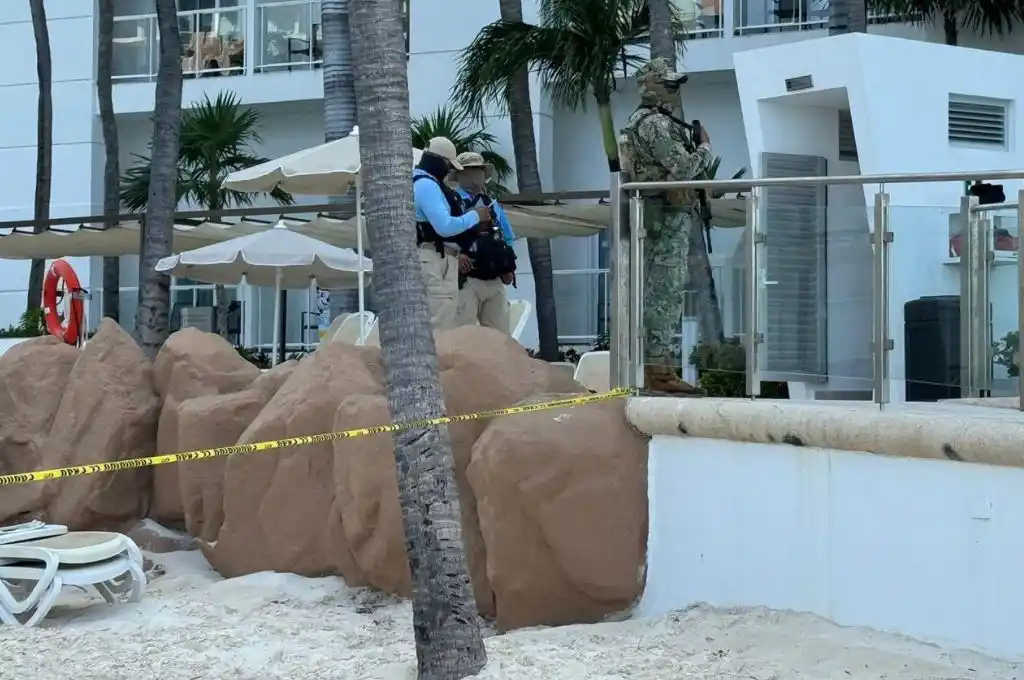 Menor asesinado en una playa de Cancún