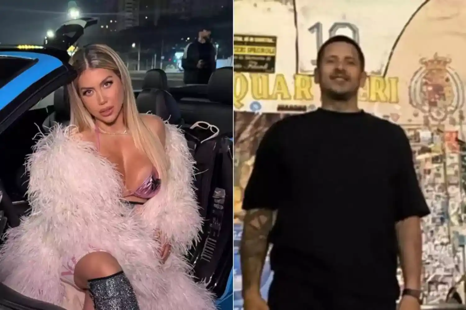 Wanda Nara blanqueó su relación con Martín Migueles