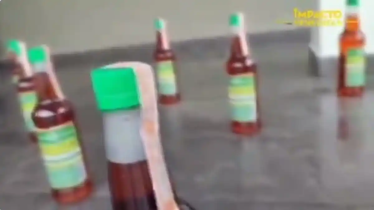 Autoridades colombianas decomisaron 616 botellas de licor adulterado procedente de Venezuela