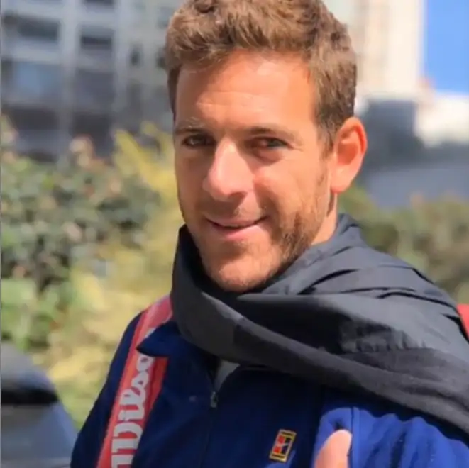 Del Potro exhibió su regreso a una cancha