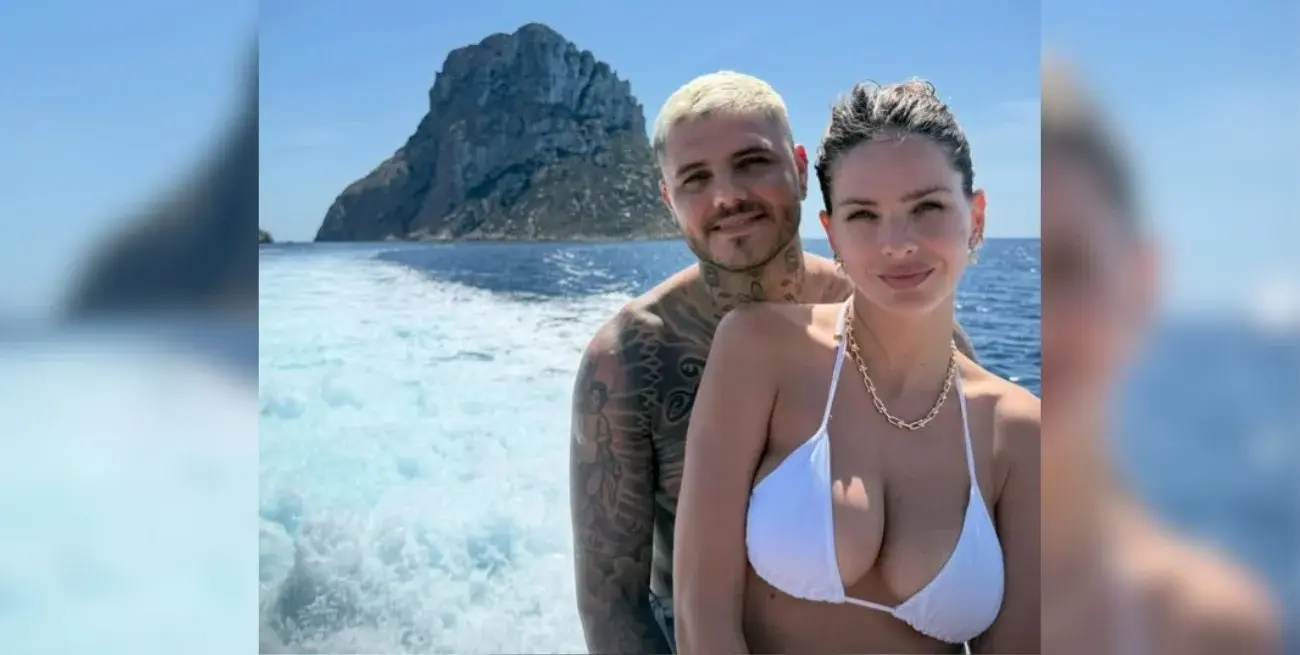 Mauro Icardi declara su amor por la China Suárez en Ibiza. Crédito: @mauroicardi