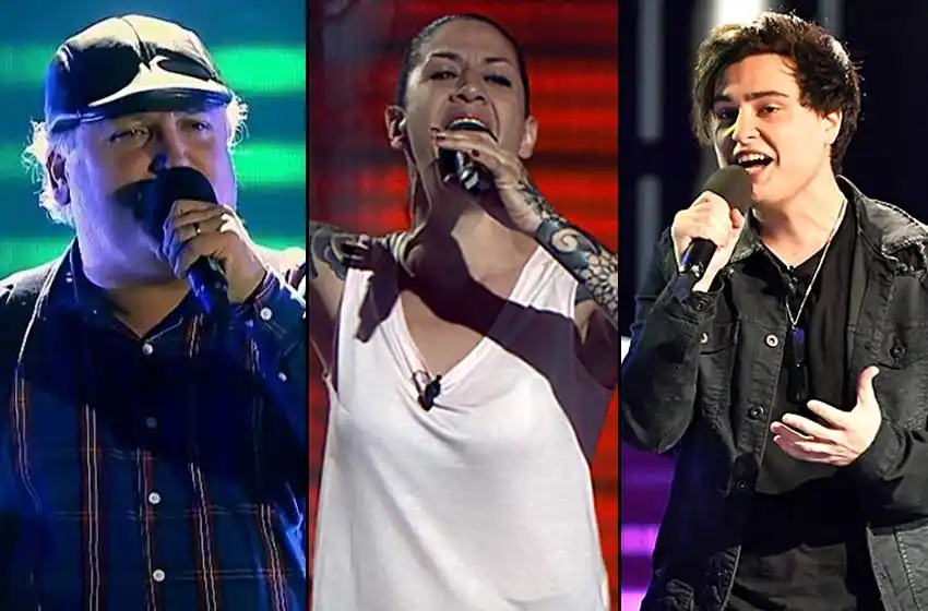 Federico, Natalia y Pablo, los participantes que brillaron en el debut de La Voz Argentina