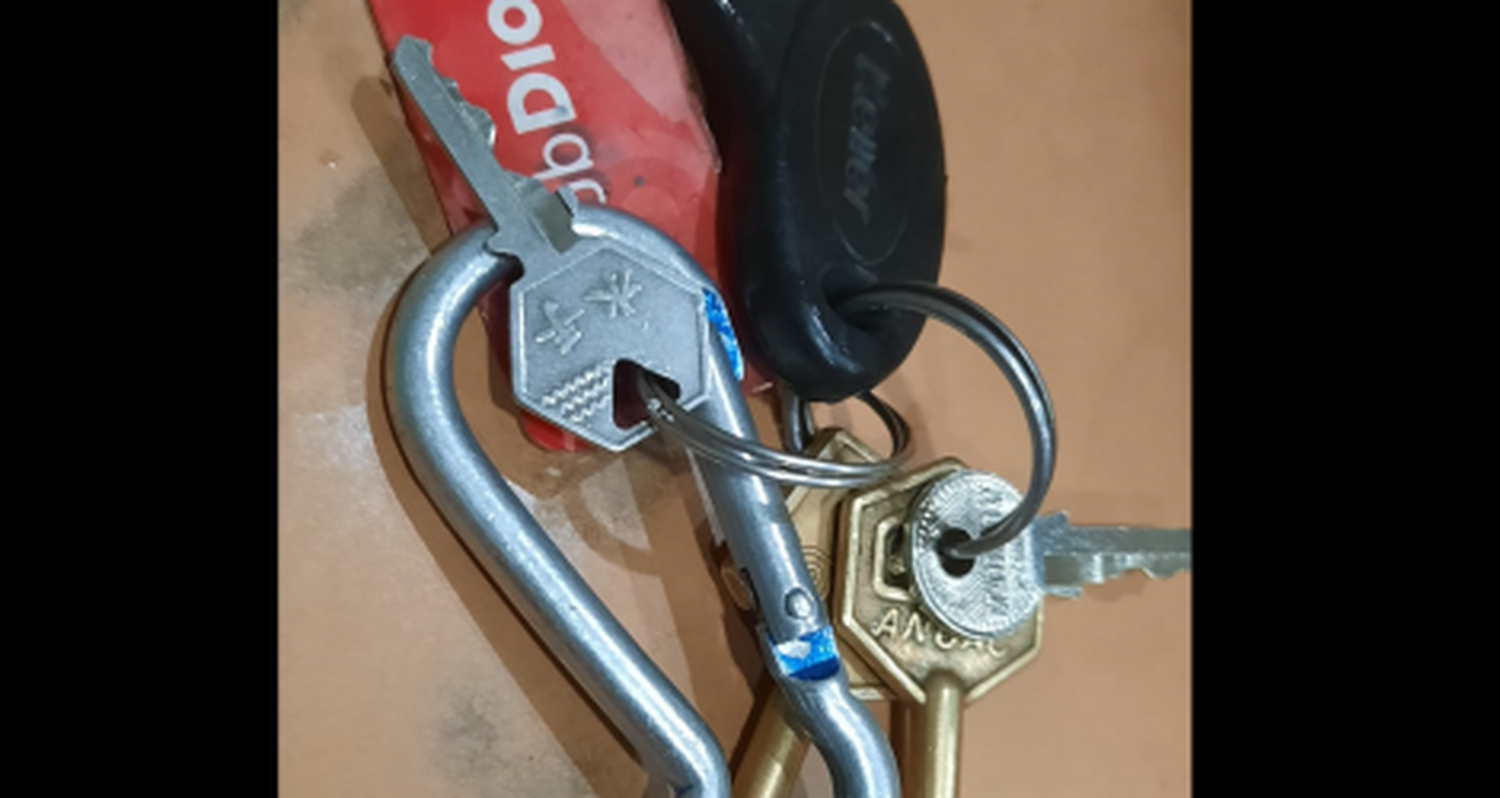 Llaves encontradas