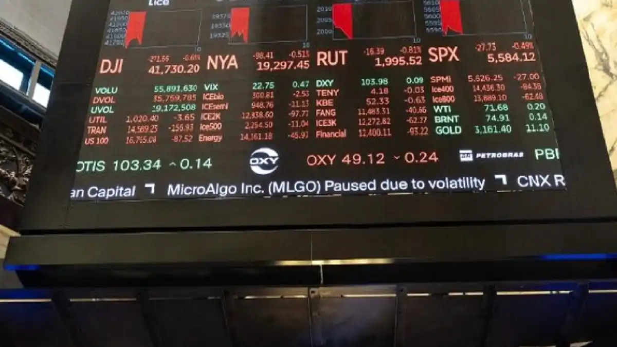 ¡LUNES NEGRO! DESPLOME MUNDIAL de las bolsas a causa de los aranceles de TRUMP