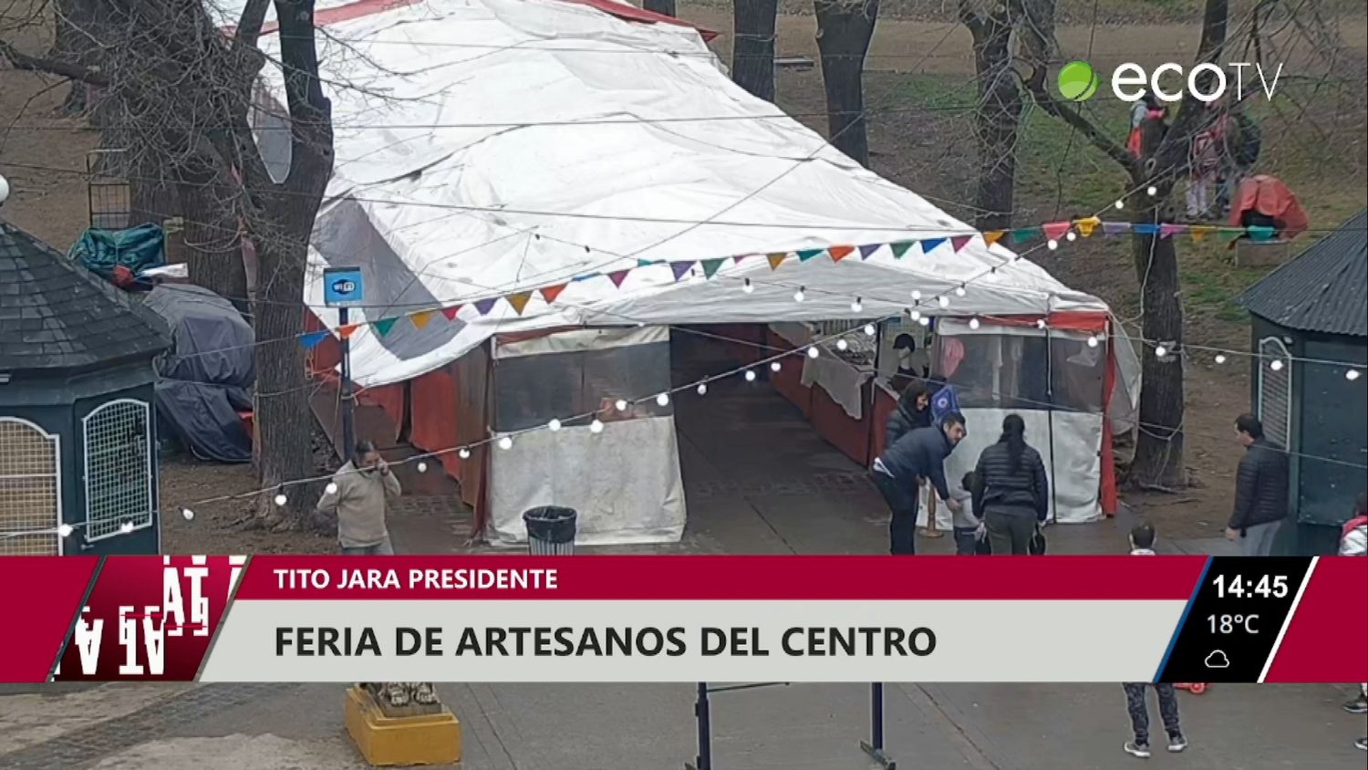 Feria de artesanos de Tandil y su balance de las vacaciones de invierno
