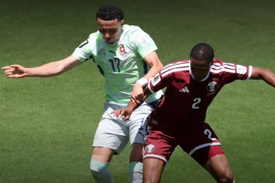 Qatar le sacó un empate agónico a Suiza y sumó su primer punto mundialista