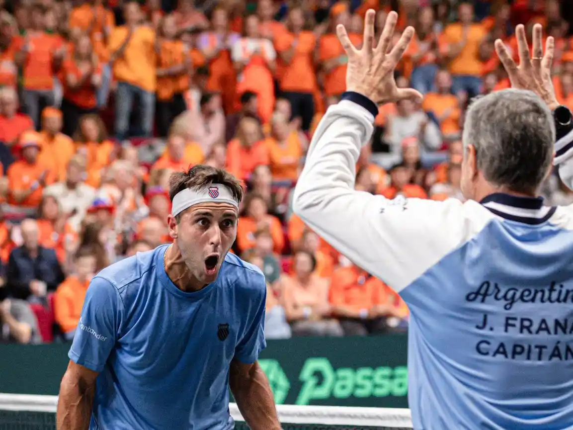 Tomás Etcheverry y su desahogo, luego del primer punto ante Países Bajos