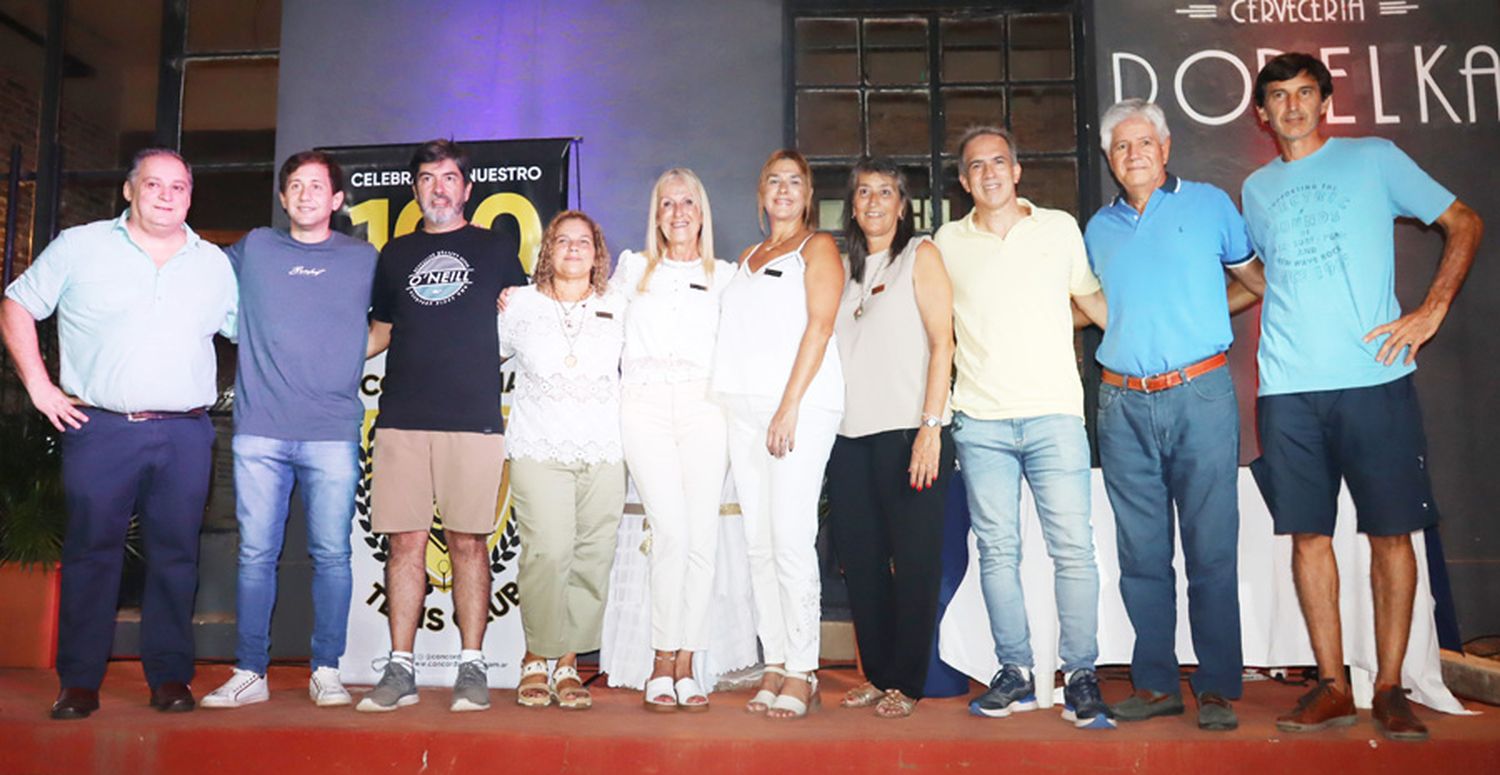 El Centenario del Concordia Tenis Club, una gran entidad social y deportiva en la ciudad