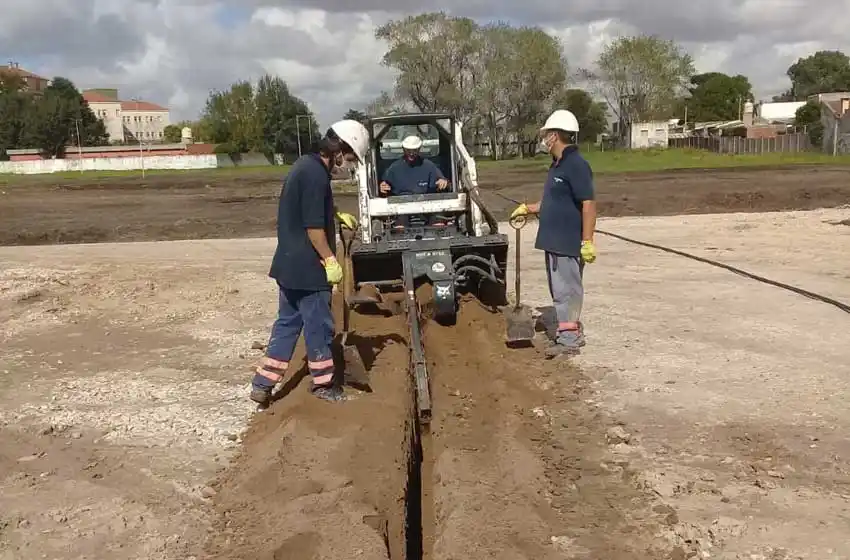 Intervención de OSSE para dotar de servicios al nuevo Hospital Modular