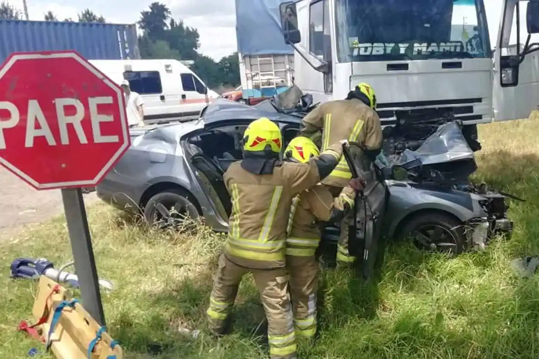 Un tandilense y su esposa murieron en un choque frontal en la Ruta 3