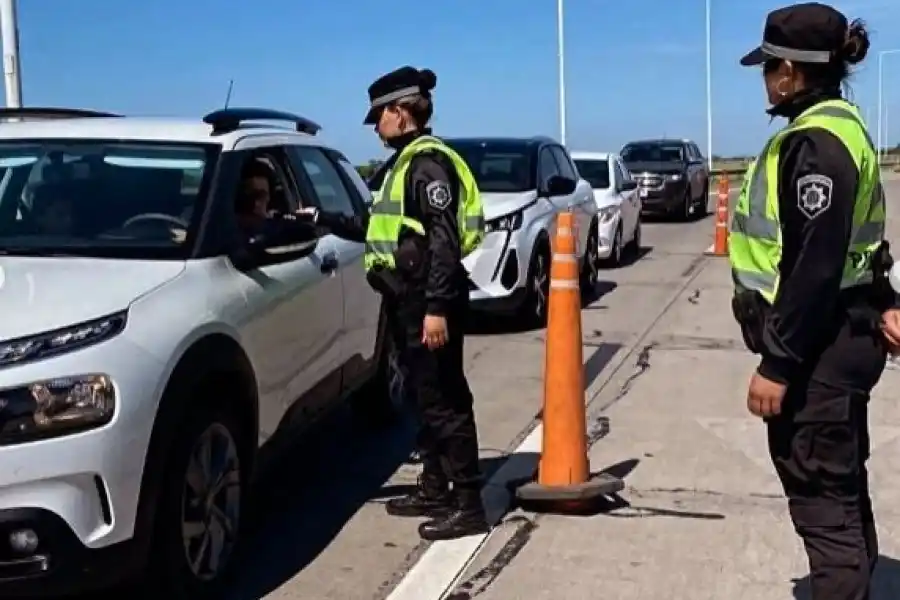 Provincia refuerza los controles en rutas y accesos para el fin de semana extra largo