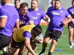 Los Pumas entrenaron el martes en el club Bajo Plaermo de Còrdoba.