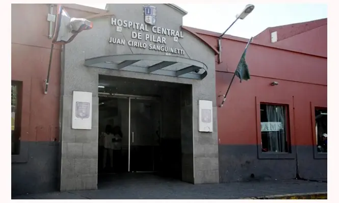 Luego de ser asistido, el joven fue atendido en el Hospital Sanguinetti.