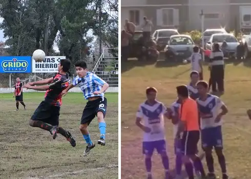 Goles, trompadas y "gresca generalizada" en el campeonato de Sub-20