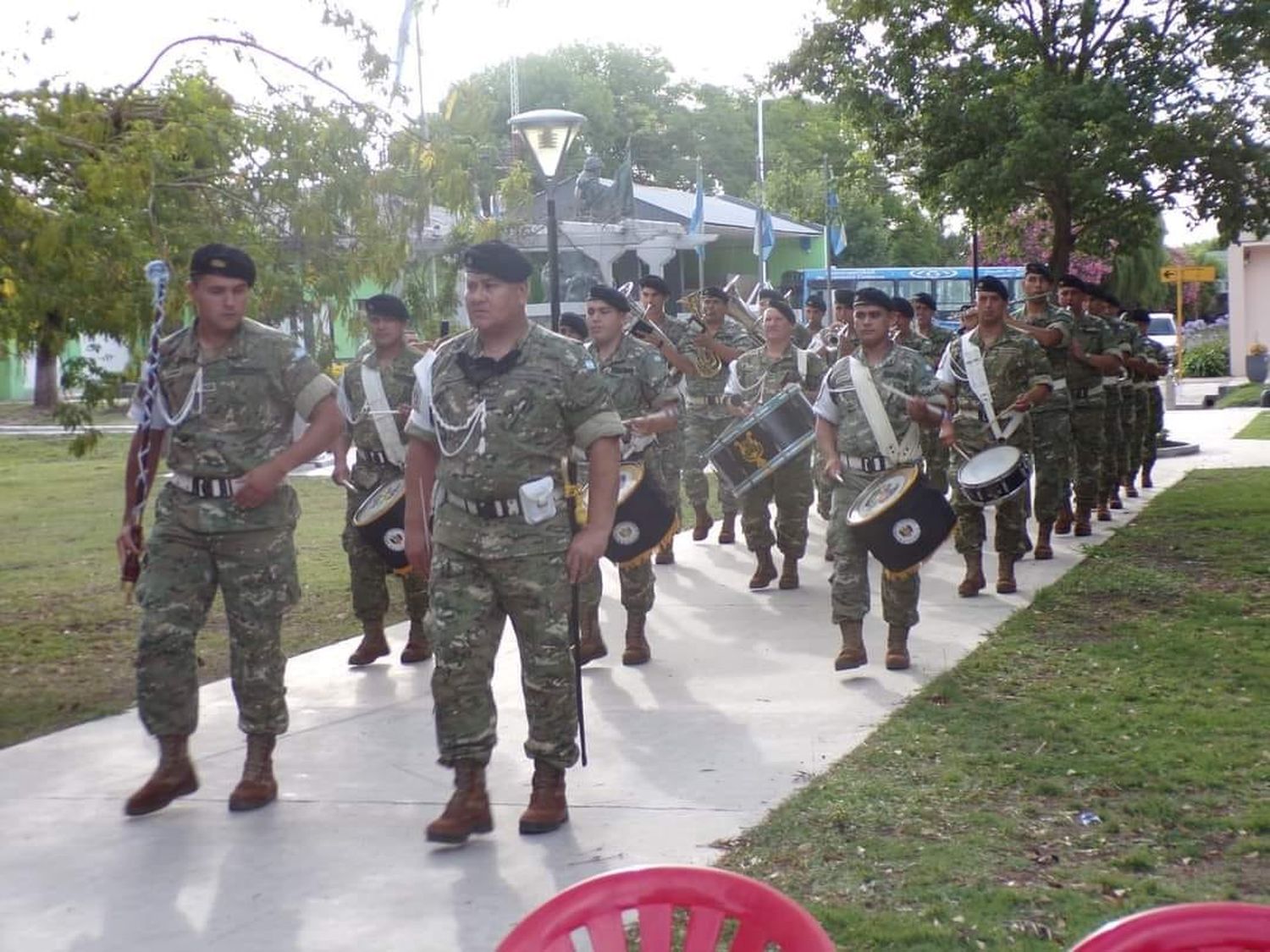 Reencuentro personal del Batallón 121 en Galarza