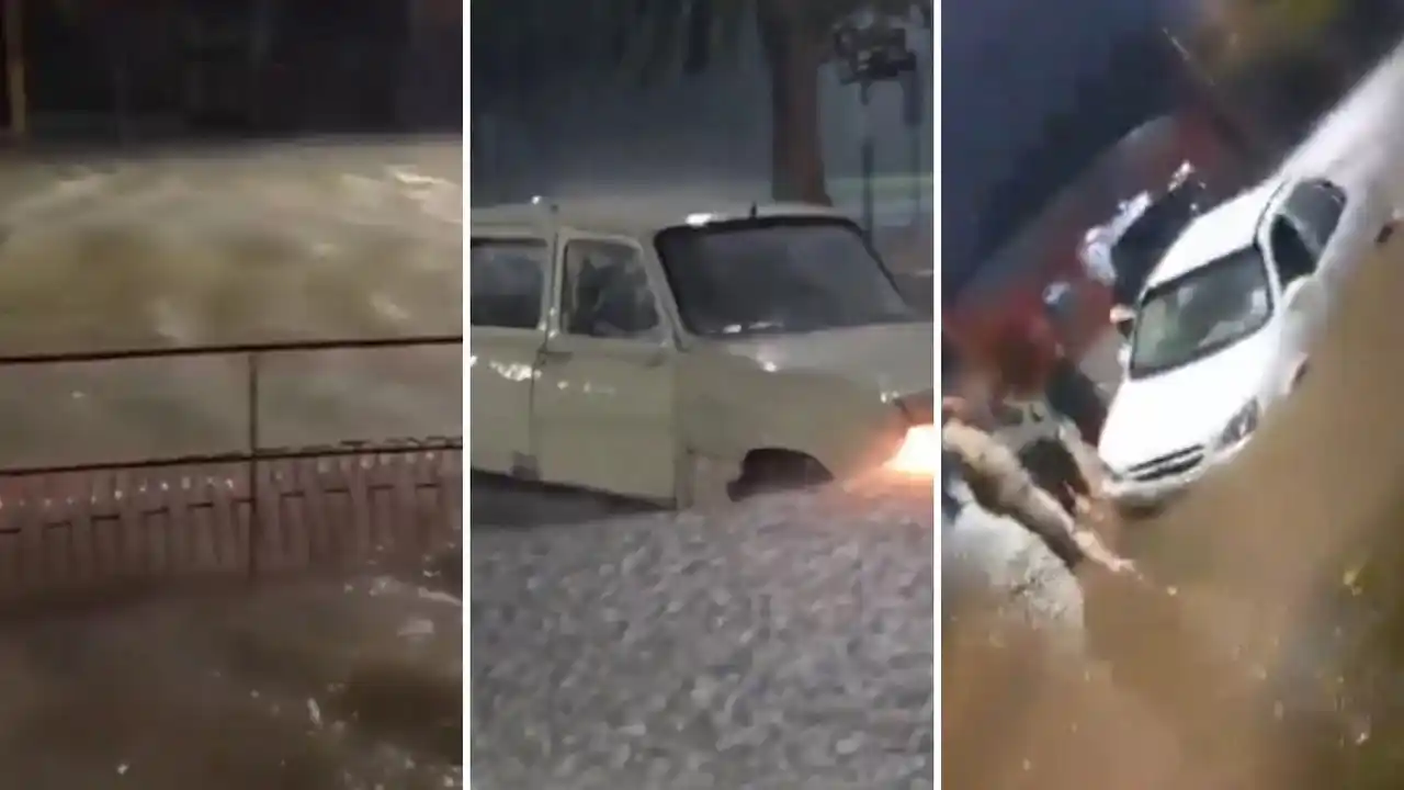 Temporal en Santa Fe: una persona fallecida, destrozos, evacuados, inundaciones y las clases suspendidas