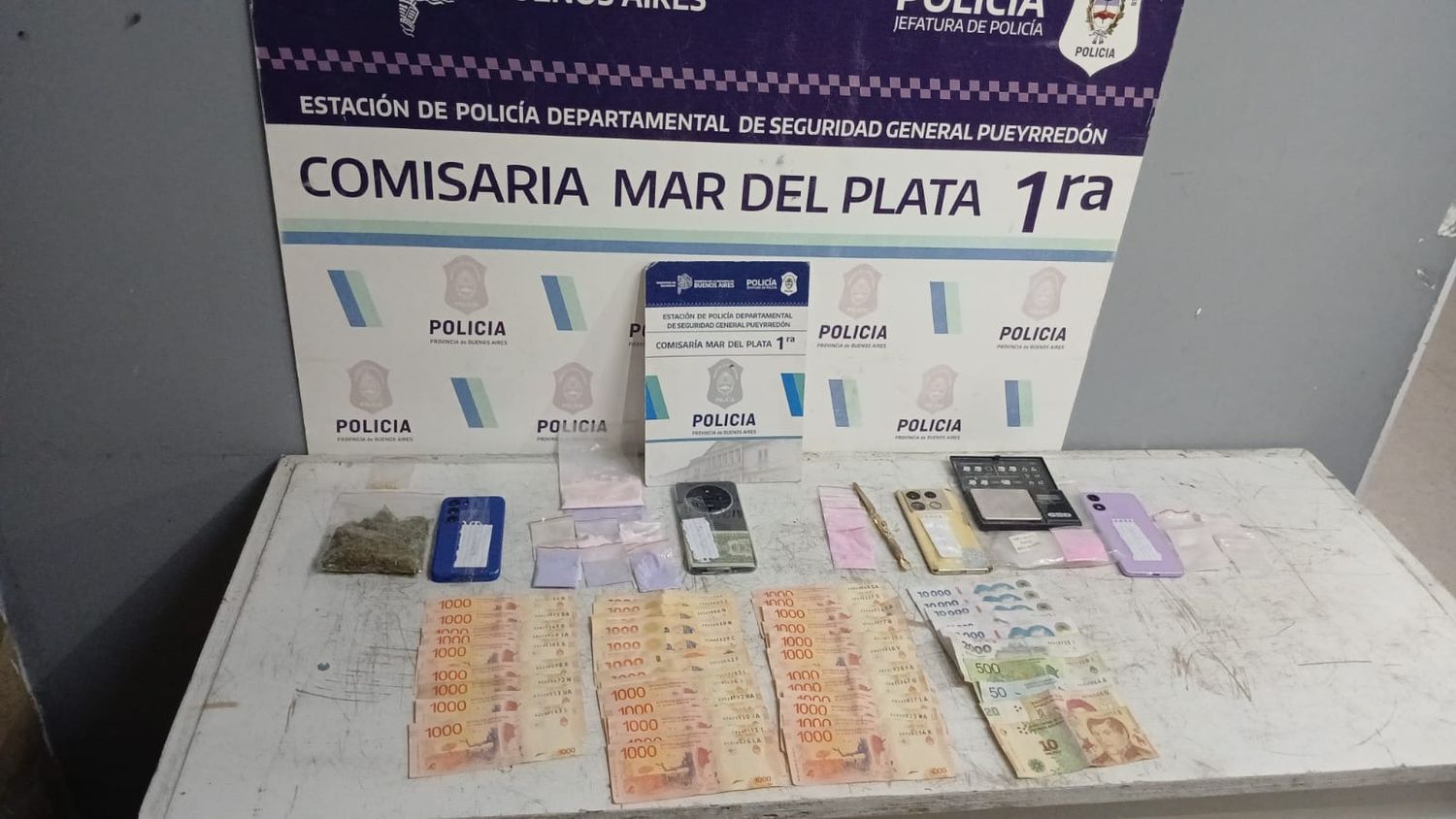 Secuestraron cocaína, éxtasis y marihuana en un control vehicular