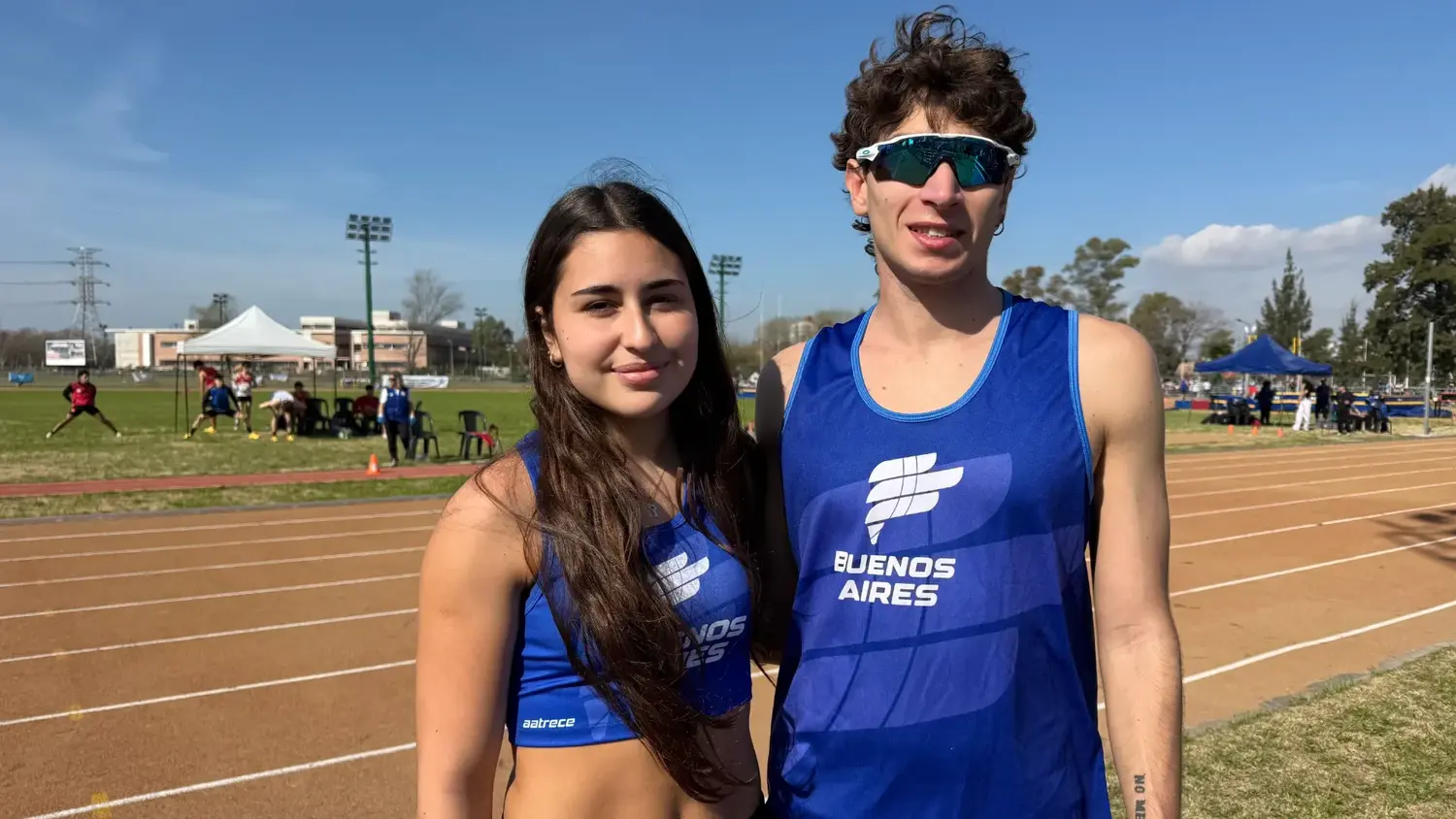 Rosario Coronel y Santino Marchetti, los representantes locales en el Nacional U23