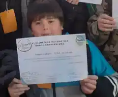 Joaquín Cabrera participará en las Olimpiadas Nacionales de Matemática