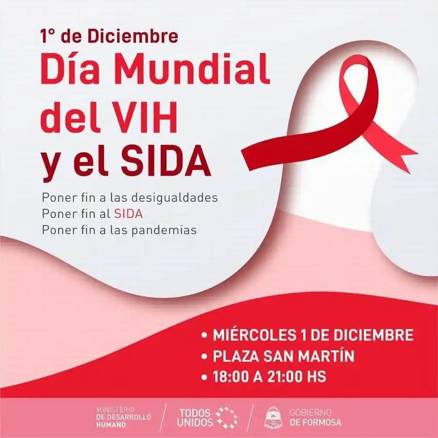 Día Mundial de la Lucha contra el SIDA: actividades en la plaza