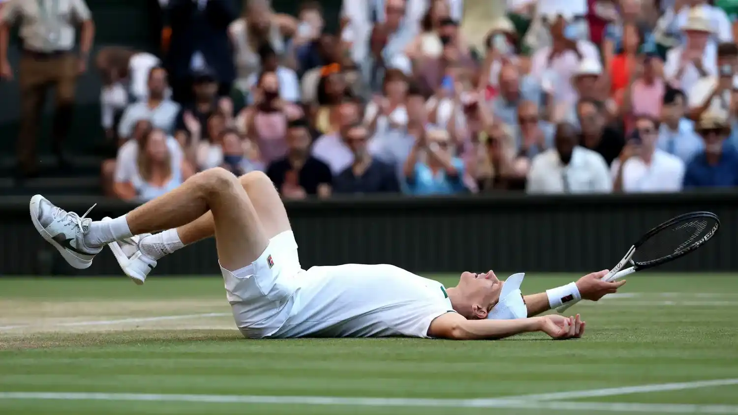 Sinner tuvo otro festejo en Wimbledon.
