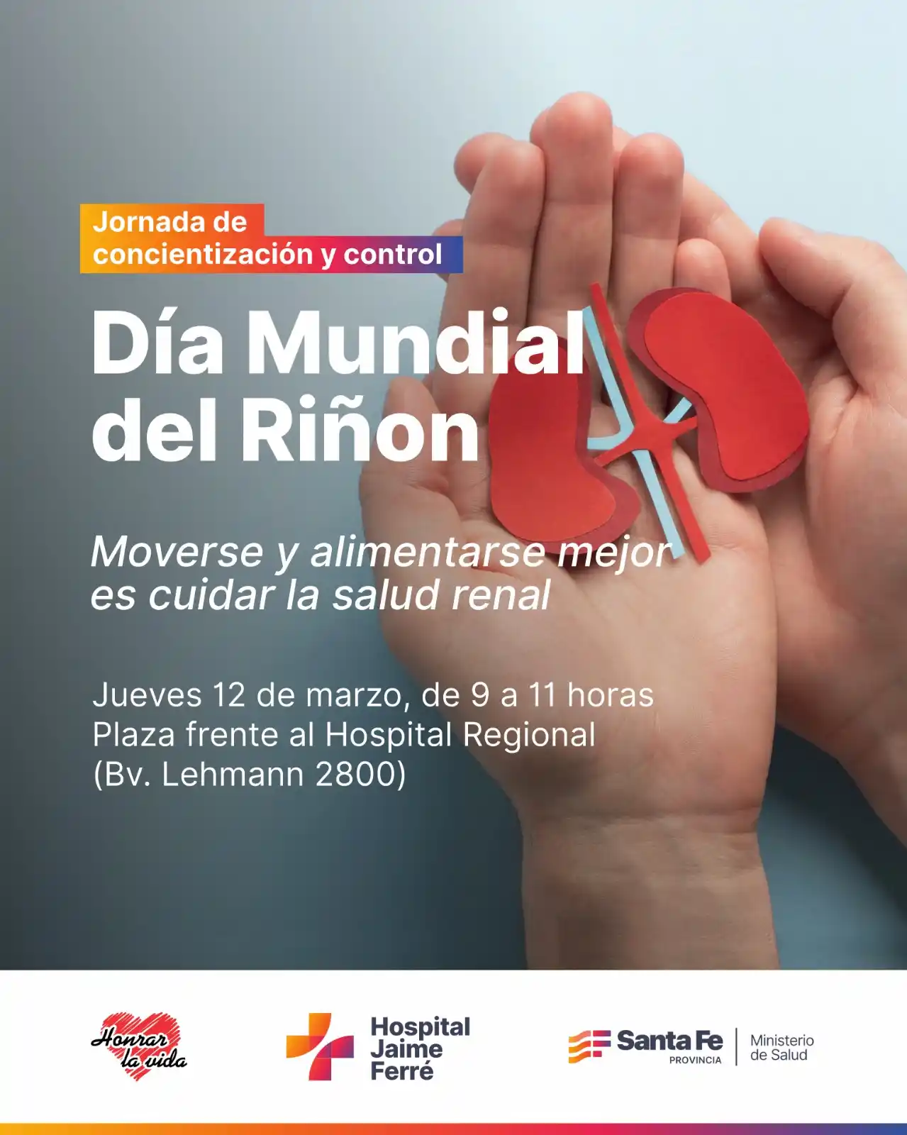 Día Mundial del Riñón: el Hospital Jaime Ferré realizará chequeos gratuitos en una jornada de prevención