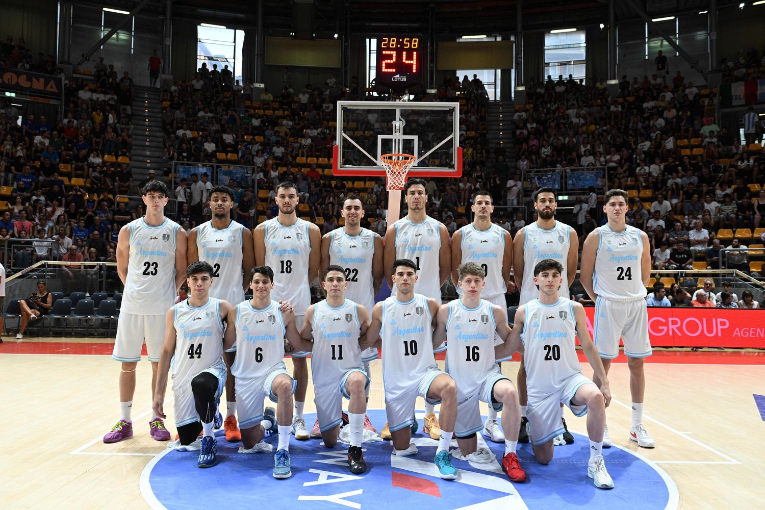 La Selección Argentina regresa al continente para un cuadrangular y luego la AmeriCup. Foto: CAB