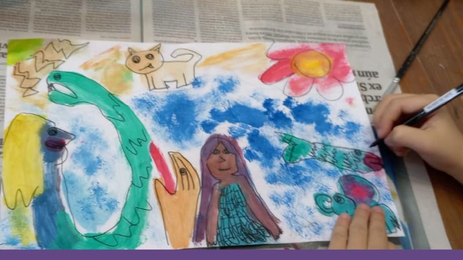 Reconquista: taller de arte para niños