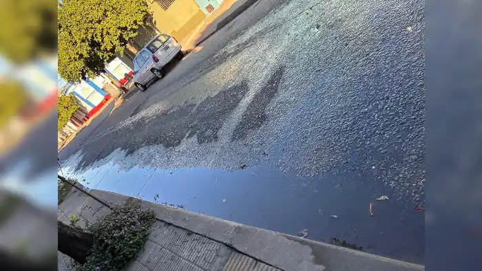 Perdida de agua en Rivadavia 800