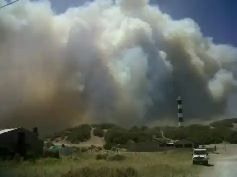 Incendio en Claromecó: Lo que dejó el fuego