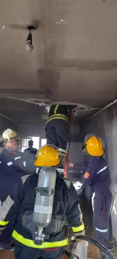 Incendio de vivienda en barrio ATE