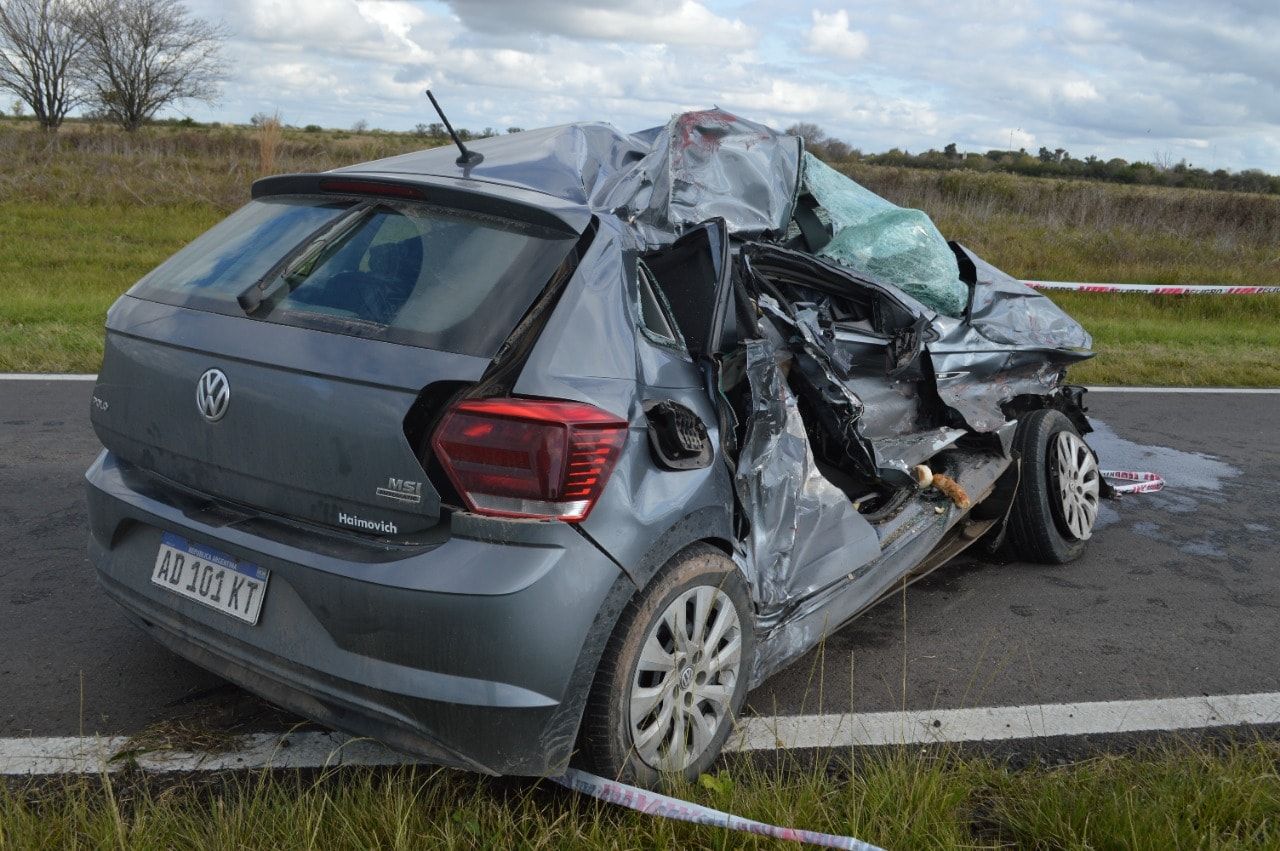 Colisión en la intersección de Ruta 127 y 32 involucró a un camión y un auto