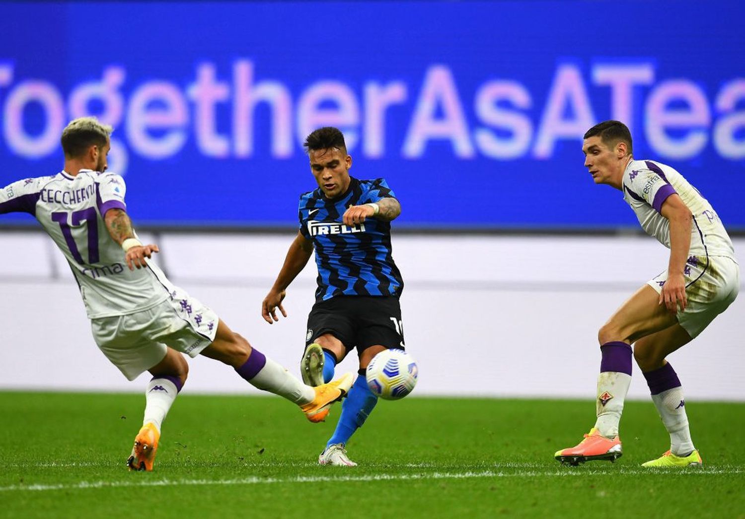 Por la segunda fecha, goles de “Papu” Gómez y Lautaro