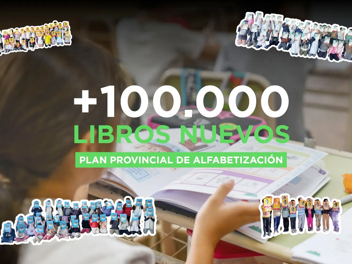 Más de 100.000 libros se distribuyen para fortalecer la alfabetización en primaria
