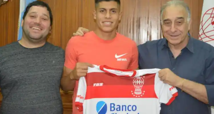 Sebastián Ramírez empezó la pretemporada con Huracán y apunta a debutar en primera