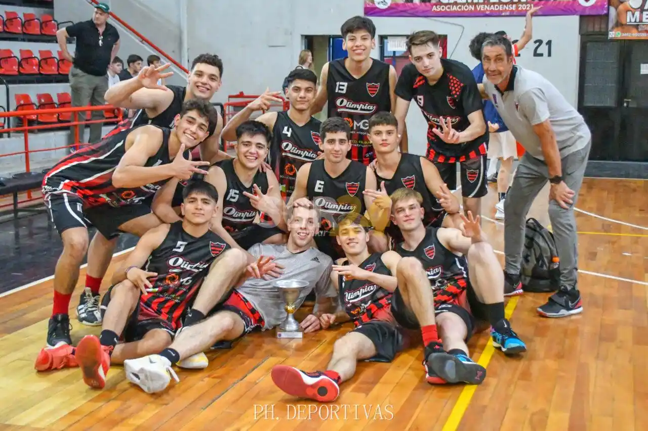 Olimpia se quedó con el tercer puesto del Provincial U18