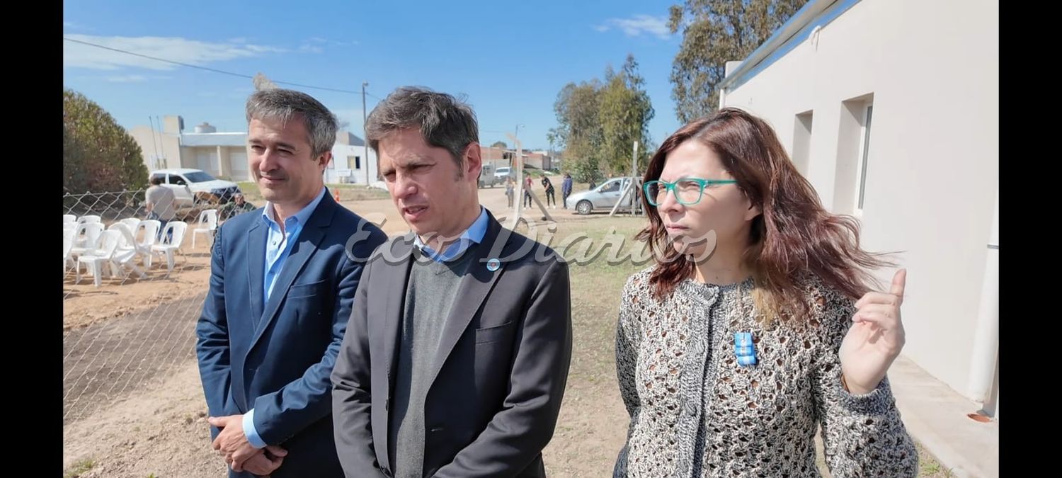 Barrena, Kicillof y Batakis