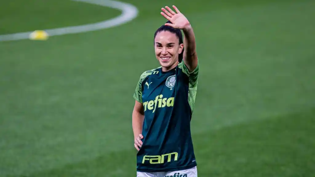 Agustina Barroso fue la figura  en la fecha del fútbol brasileño