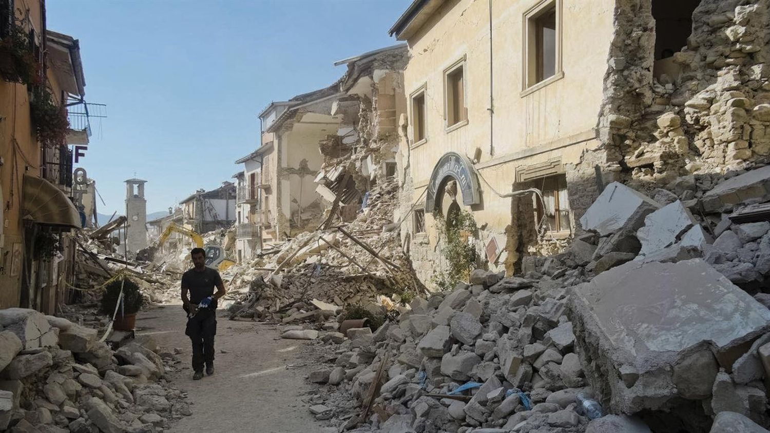 Tres sismos sacuden el centro de Italia
