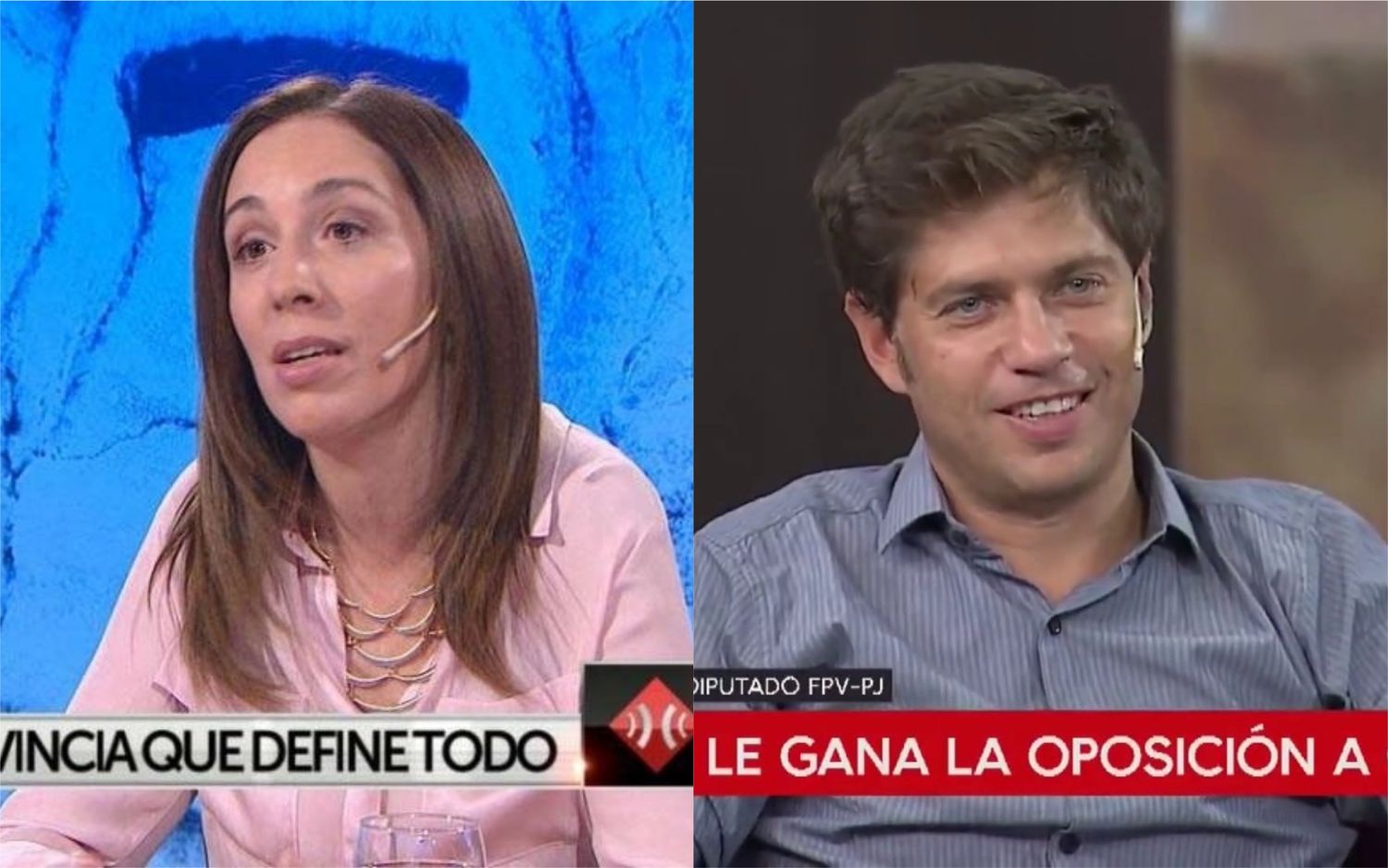 ¿Por qué María Eugenia Vidal y Axel Kicillof prefieren no hablar con los medios provinciales?