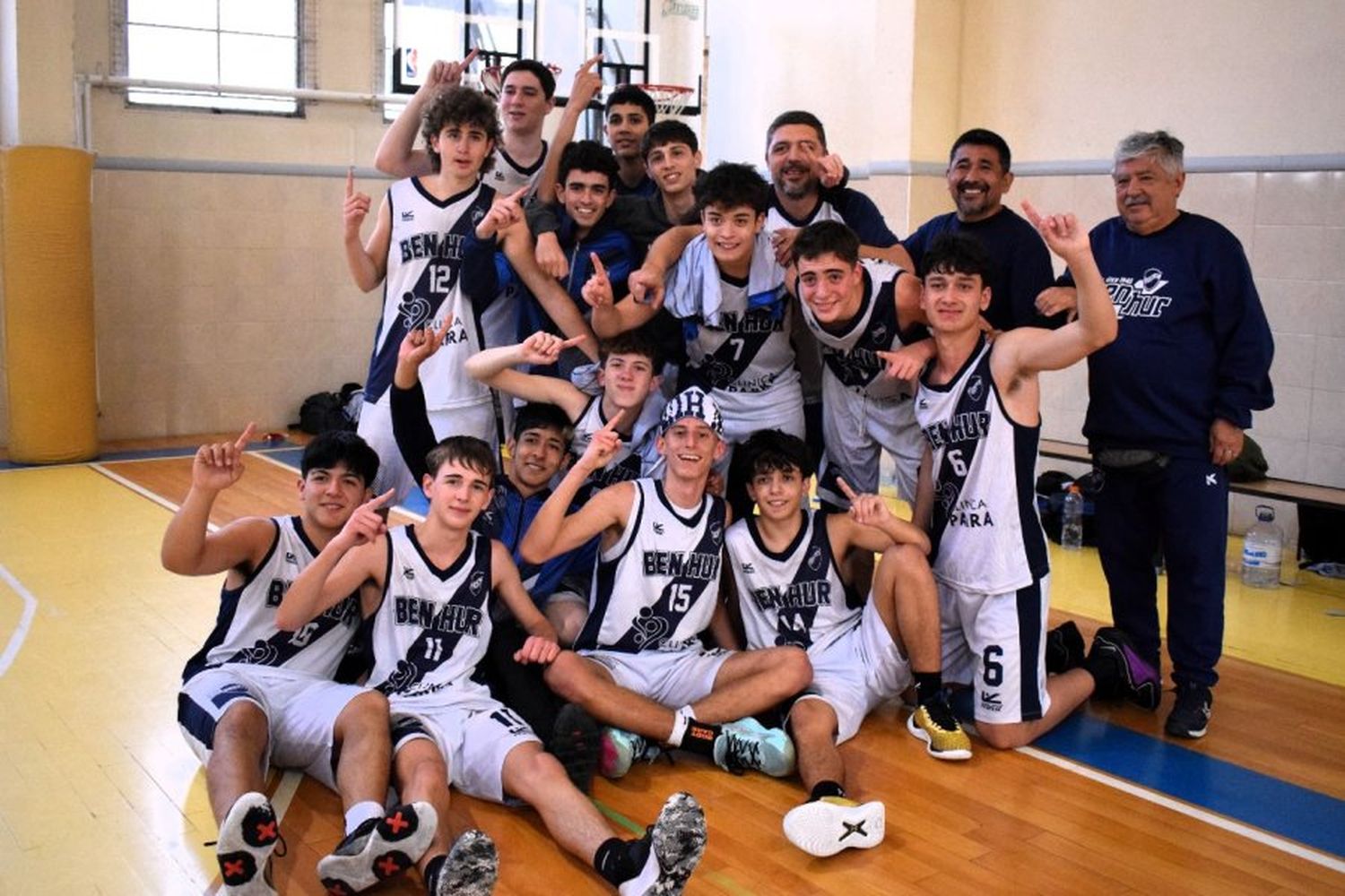 Ben Hur ganó en el comienzo de la Liga Federal U15