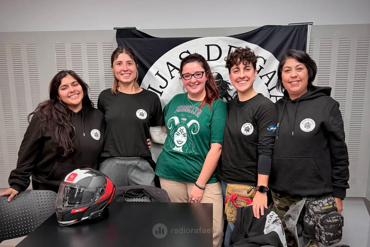 Marina, Karen y Lara - integrantes del grupo motero "Las Hijas de Gaia" | Este fin de semana festejarán un nuevo aniversario motero