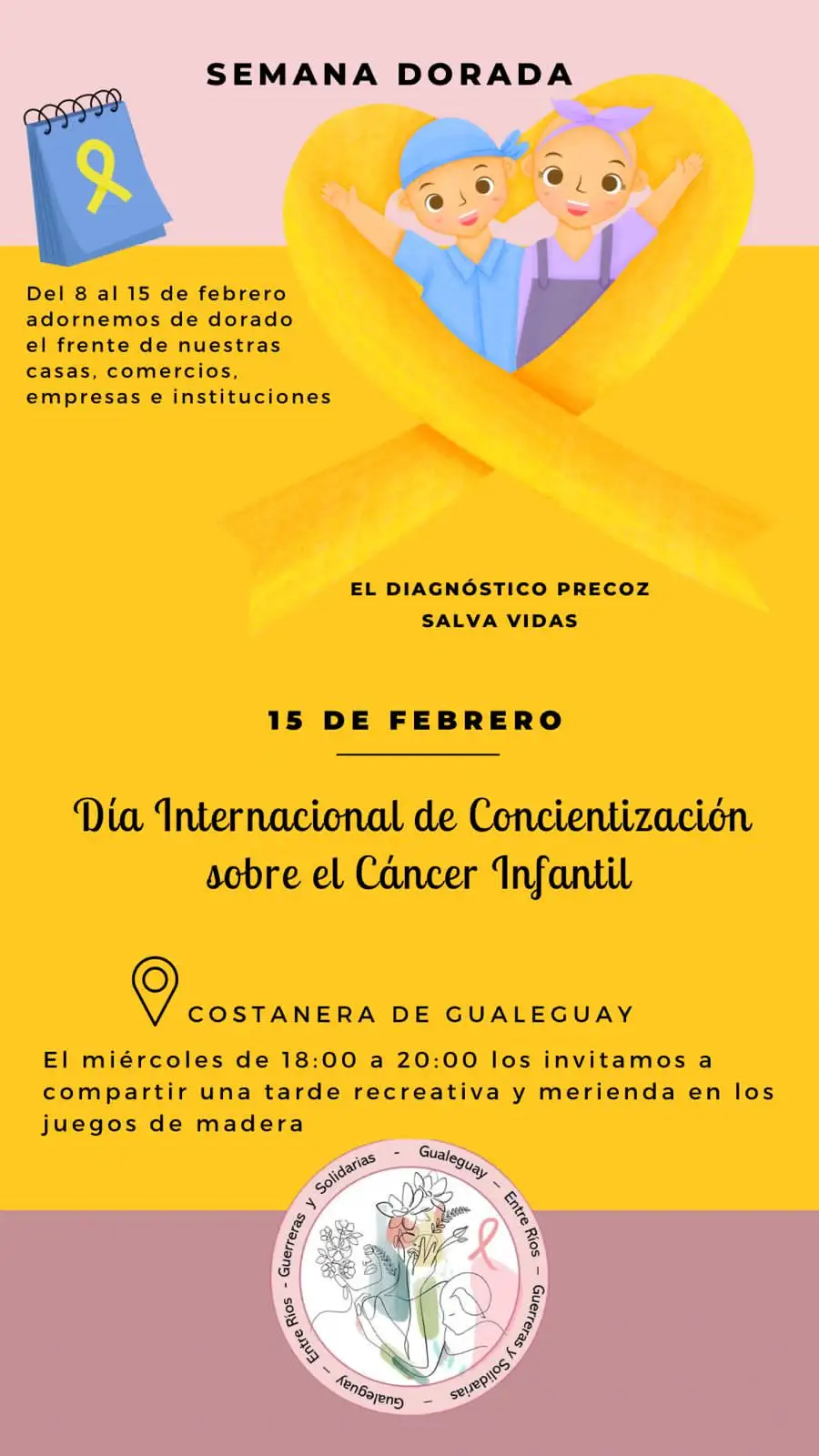 Jornada de concientización sobre el cáncer infantil