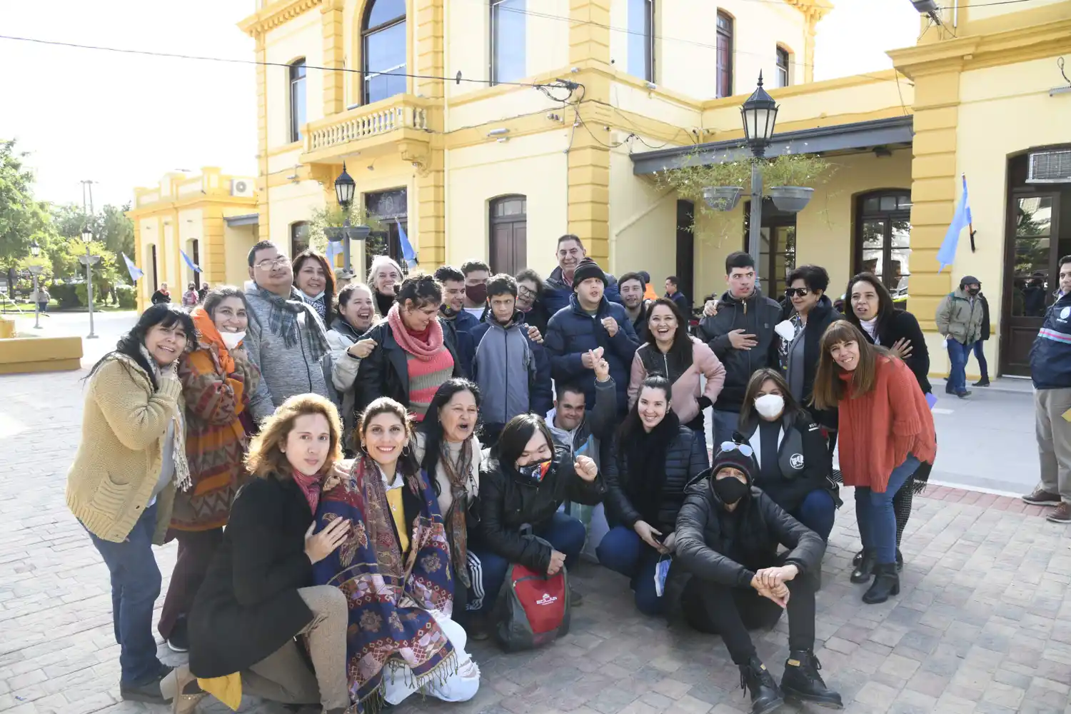 Barrera Cero: el intendente Jofré, niños y jóvenes realizaron un recorrido por la ciudad