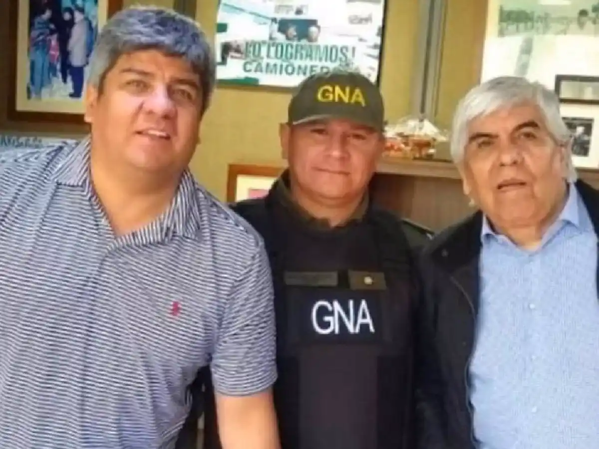 Apartaron a un gendarme que se fotografió con los Moyano