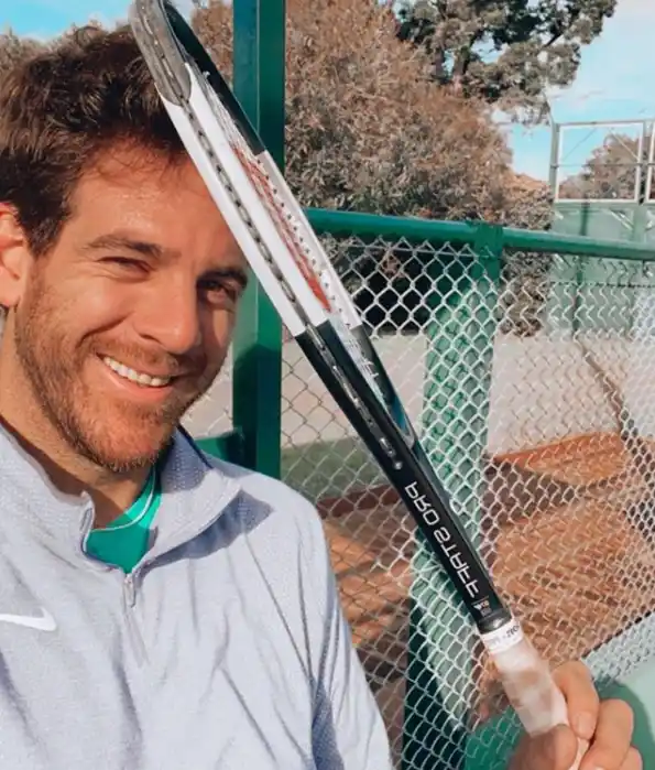 Del Potro volvió a entrenar y dio señales de su regreso